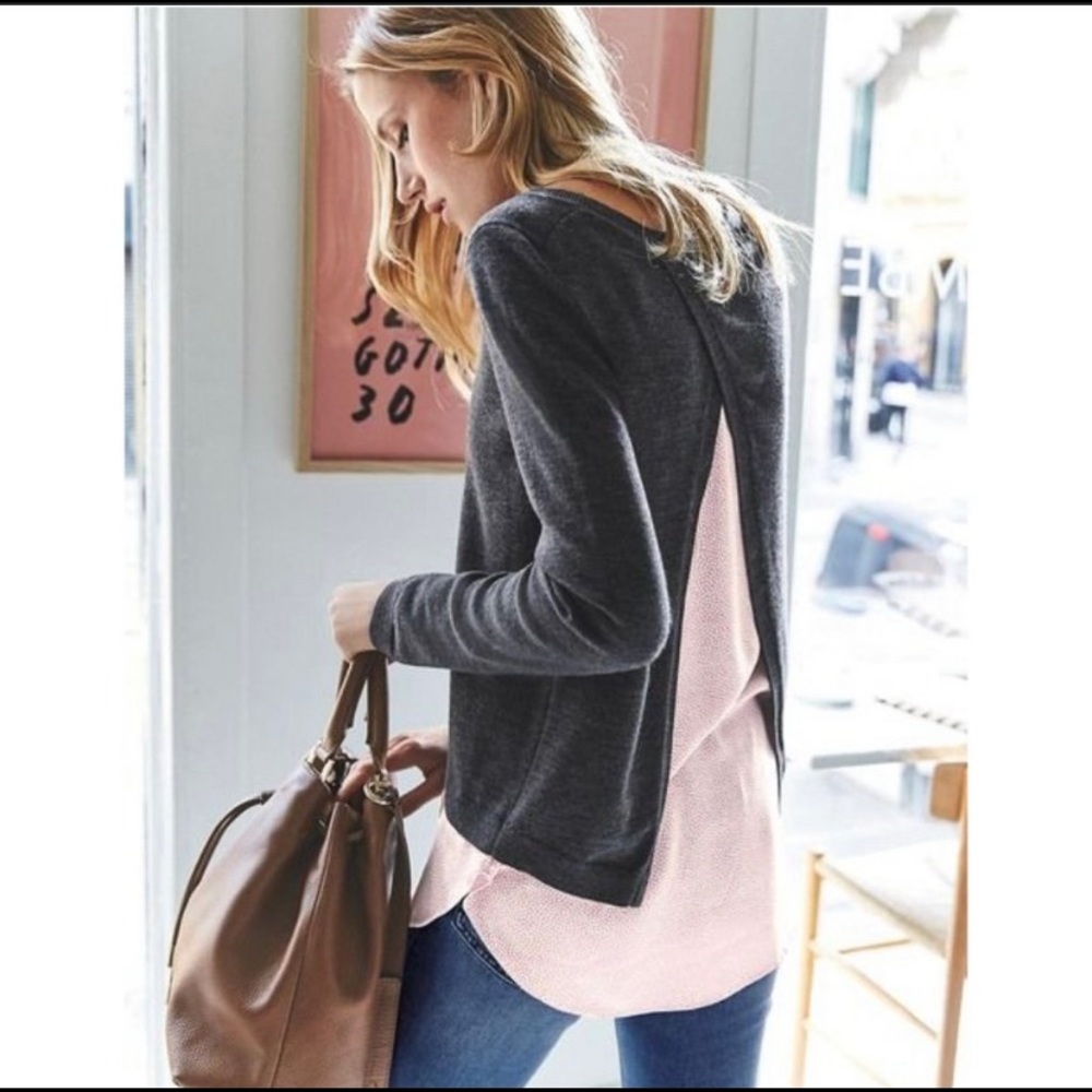 Boden | Open Back Sweater